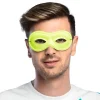 Øjenmaske i neon gul