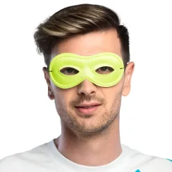 Øjenmaske i neon gul