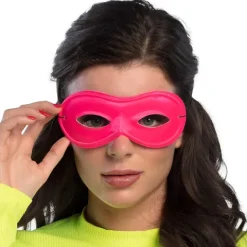 Øjenmaske i neon pink