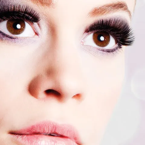Øjenvipper sæt Sort