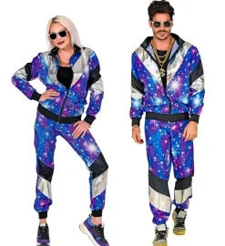 Joggingsæt med Disco print