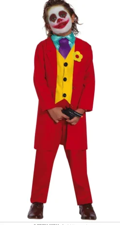 Joker kostume Dreng - Mr Smile