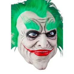 Joker maske med hår Latex