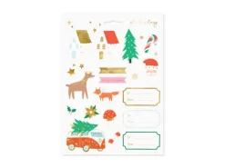 Julegavemærker - Stickers med julemotiv