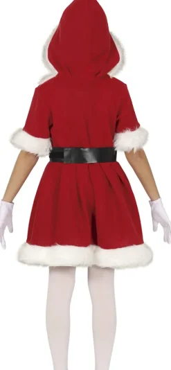 Julekjole med hætte -Santa Girl