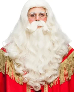Julemand paryk-sæt