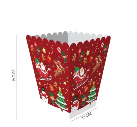 Jule popcorn bægre