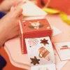 Julestickers i æske