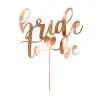Kagetopper Bride to be Rosegold