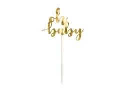 Kagetopper "Oh Baby" Guld