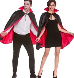 Kappe kort i Satin Deluxe VAMPYR
