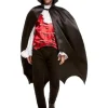 Kappe lang Satin Deluxe Bat Cape