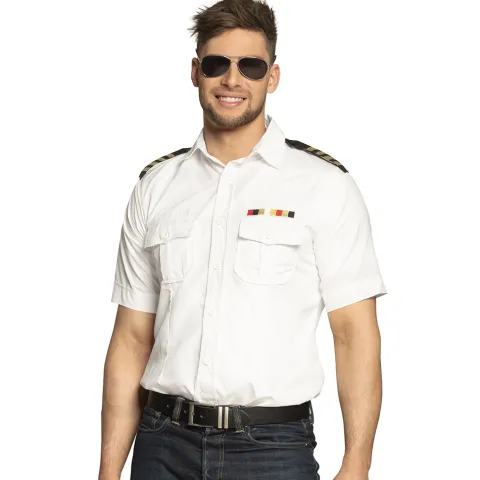 Kaptajn skjorte (M)