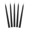 Kertelys 24 cm i mat sort