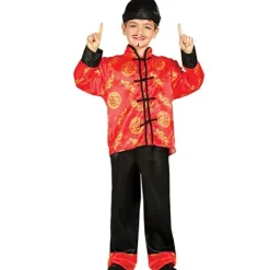 Kinesisk drenge kostume