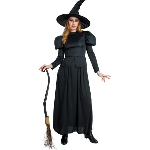 Klassisk Hekse Kostume