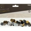 Konfetti Glam - sort/sølv/guld