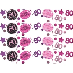 Konfetti 80 Sparkling pink