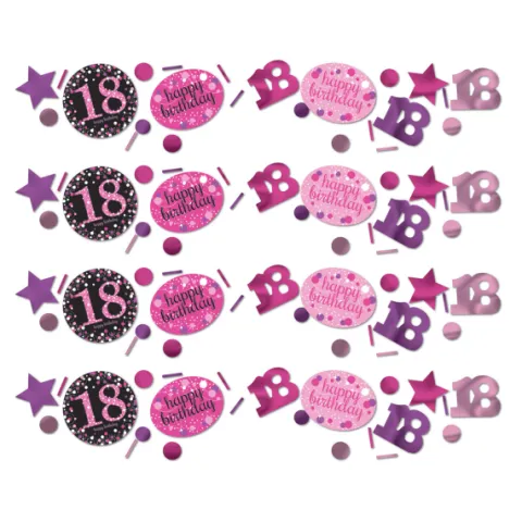 Konfetti 18 Sparkling pink
