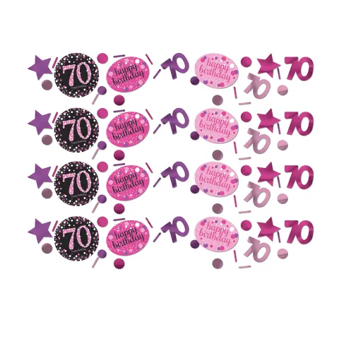 Konfetti 70 Sparkling pink