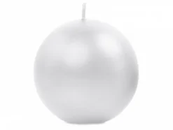Kuglelys Hvid