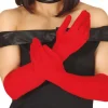 Lange handsker rød