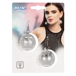 LED Øreringe Disco Kugle
