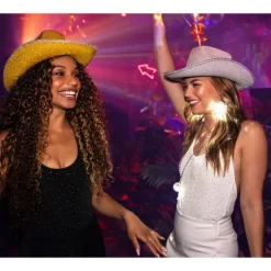LED Øreringe Disco Kugle