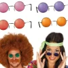 Lennon brille med gule glas