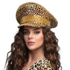 Leopard kasket Panthere