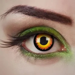 Linser i gul-sort 1d - Wolf eyes