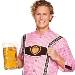 Ølkrus 1 liter glas