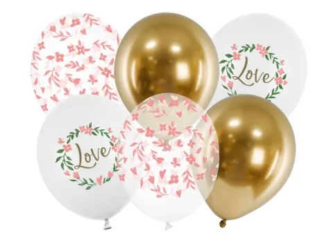 Love ballon sæt 6 stk