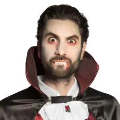 Make-up kit Vampyr - vampyrtænder og 2 blodkapsler