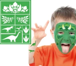 Makeup skabelon Dinosaur
