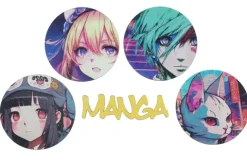 Manga konfetti i træ