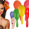 Maracas i plast, ass. farver 2stk