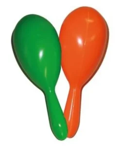 Maracas i plast, 2 stk