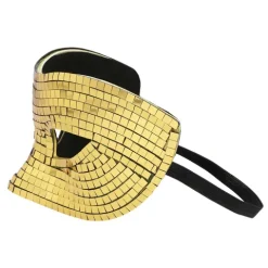 Maske Disco guld