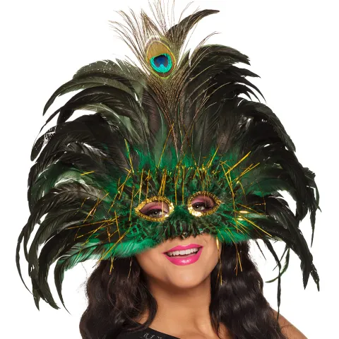Maske Peacock