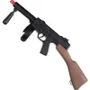 Maskingevær tommygun i plast 52 cm