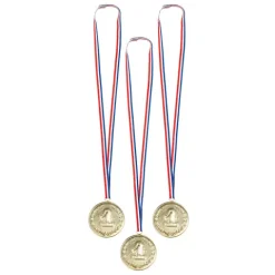 Medaljer 1 plads 3 stk