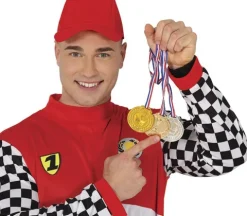 Medaljer på snor, 3stk