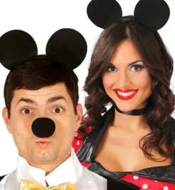 Mickey Mouse øre på hårbøjle