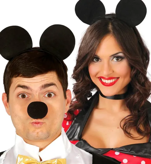 Mickey Mouse øre på hårbøjle