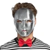 Mime maske i Sølv