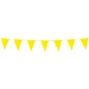 Mini Flagbanner i Gul 3m