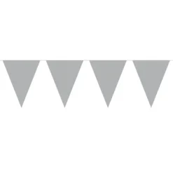 Mini Flagbanner i sølv
