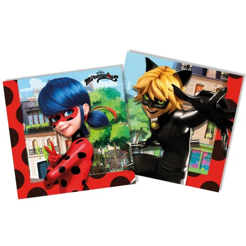 Miraculous Ladybug servietter