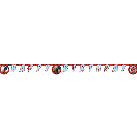 Miraculous Ladybug tekstbanner